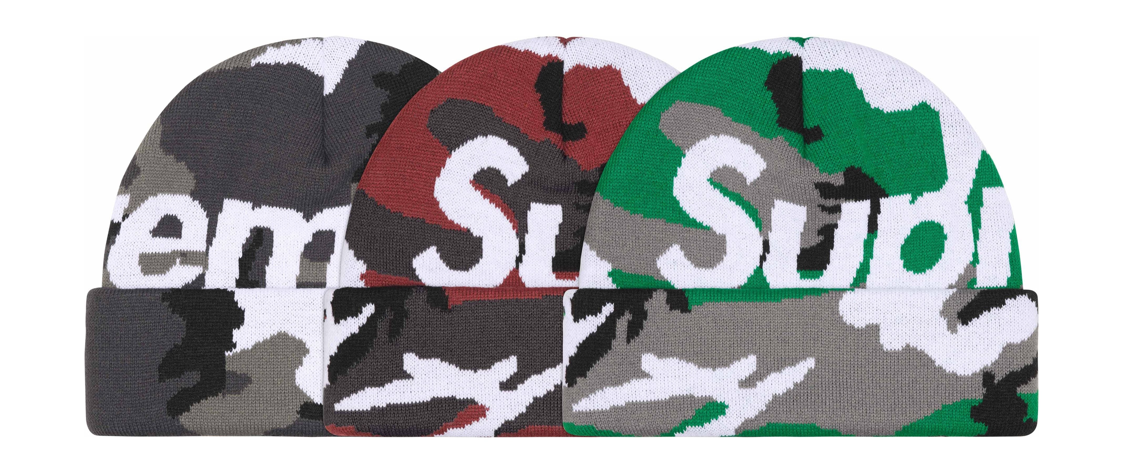 Camo Big Logo Beanie
